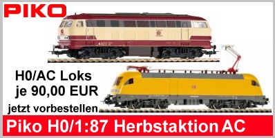 Piko Piko - H0 / 1:87 AC Wechselstrom - Lok + Wagen - Herbstaktion - 2024