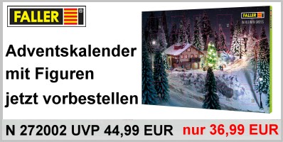 Faller 272002 N FALLER Adventskalender mit Figuren