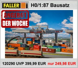 Faller 120290 H0 Containerbrücke Basel - Weil am Rhein